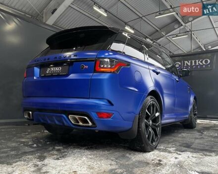 Синій Ленд Ровер Range Rover Sport, об'ємом двигуна 5 л та пробігом 82 тис. км за 97500 $, фото 12 на Automoto.ua