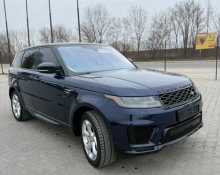 Синій Ленд Ровер Range Rover Sport, об'ємом двигуна 3 л та пробігом 205 тис. км за 29900 $, фото 2 на Automoto.ua