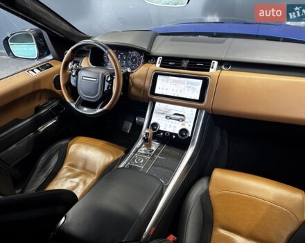 Синій Ленд Ровер Range Rover Sport, об'ємом двигуна 5 л та пробігом 82 тис. км за 92900 $, фото 31 на Automoto.ua