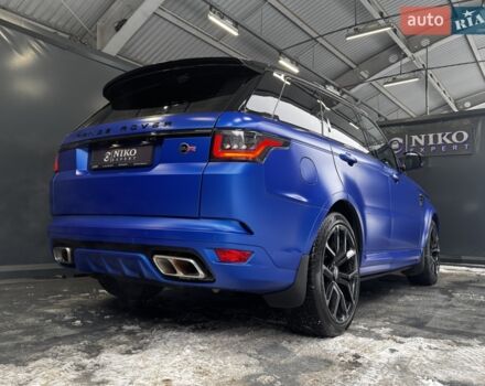 Синій Ленд Ровер Range Rover Sport, об'ємом двигуна 5 л та пробігом 82 тис. км за 92900 $, фото 12 на Automoto.ua