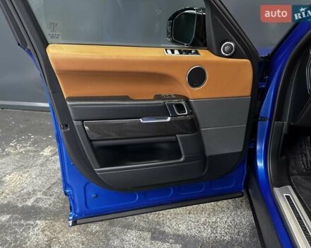 Синій Ленд Ровер Range Rover Sport, об'ємом двигуна 5 л та пробігом 82 тис. км за 97500 $, фото 50 на Automoto.ua