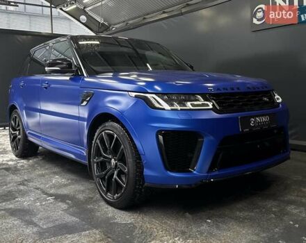 Синій Ленд Ровер Range Rover Sport, об'ємом двигуна 5 л та пробігом 82 тис. км за 97500 $, фото 21 на Automoto.ua