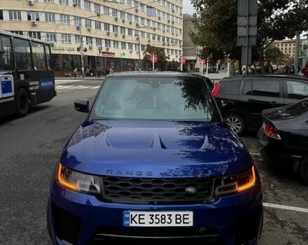 Синій Ленд Ровер Range Rover Sport, об'ємом двигуна 5 л та пробігом 64 тис. км за 75000 $, фото 8 на Automoto.ua