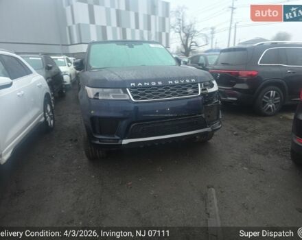 Синій Ленд Ровер Range Rover Sport, об'ємом двигуна 3 л та пробігом 155 тис. км за 25000 $, фото 1 на Automoto.ua
