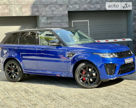 Синій Ленд Ровер Range Rover Sport, об'ємом двигуна 5 л та пробігом 28 тис. км за 115000 $, фото 5 на Automoto.ua