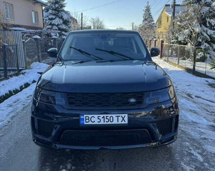 Синий Ленд Ровер Рендж Ровер Спорт, объемом двигателя 3 л и пробегом 79 тыс. км за 54500 $, фото 1 на Automoto.ua