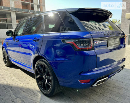 Синій Ленд Ровер Range Rover Sport, об'ємом двигуна 5 л та пробігом 28 тис. км за 115000 $, фото 15 на Automoto.ua