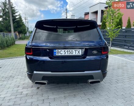 Синій Ленд Ровер Range Rover Sport, об'ємом двигуна 3 л та пробігом 86 тис. км за 45000 $, фото 6 на Automoto.ua