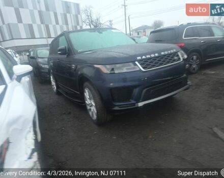 Синій Ленд Ровер Range Rover Sport, об'ємом двигуна 3 л та пробігом 155 тис. км за 25000 $, фото 2 на Automoto.ua