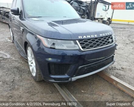 Синій Ленд Ровер Range Rover Sport, об'ємом двигуна 3 л та пробігом 155 тис. км за 25000 $, фото 28 на Automoto.ua