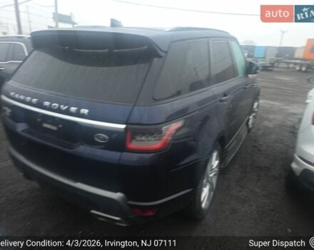 Синій Ленд Ровер Range Rover Sport, об'ємом двигуна 3 л та пробігом 155 тис. км за 25000 $, фото 5 на Automoto.ua