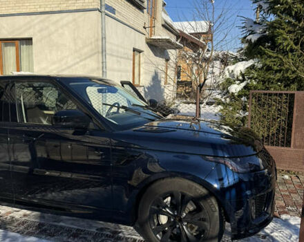 Синий Ленд Ровер Рендж Ровер Спорт, объемом двигателя 3 л и пробегом 79 тыс. км за 54500 $, фото 30 на Automoto.ua