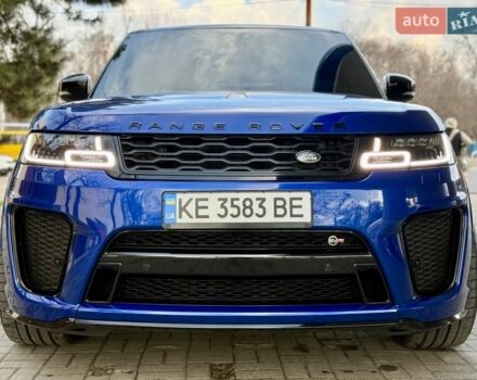 Синий Ленд Ровер Рендж Ровер Спорт, объемом двигателя 5 л и пробегом 49 тыс. км за 73000 $, фото 8 на Automoto.ua