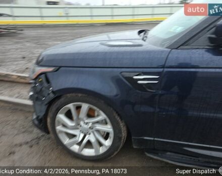 Синій Ленд Ровер Range Rover Sport, об'ємом двигуна 3 л та пробігом 155 тис. км за 25000 $, фото 49 на Automoto.ua