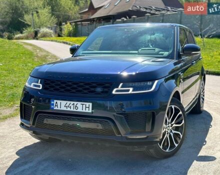 Синій Ленд Ровер Range Rover Sport, об'ємом двигуна 3 л та пробігом 114 тис. км за 38000 $, фото 1 на Automoto.ua
