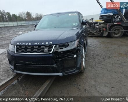 Синій Ленд Ровер Range Rover Sport, об'ємом двигуна 3 л та пробігом 155 тис. км за 25000 $, фото 24 на Automoto.ua