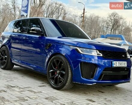 Синий Ленд Ровер Рендж Ровер Спорт, объемом двигателя 5 л и пробегом 49 тыс. км за 73000 $, фото 10 на Automoto.ua