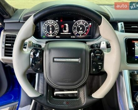 Синий Ленд Ровер Рендж Ровер Спорт, объемом двигателя 5 л и пробегом 49 тыс. км за 73000 $, фото 41 на Automoto.ua