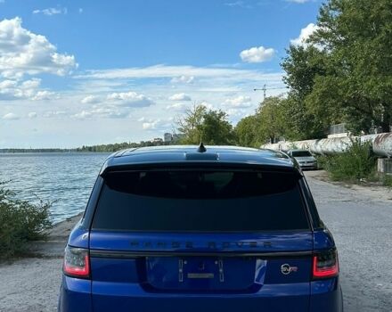 Синій Ленд Ровер Range Rover Sport, об'ємом двигуна 5 л та пробігом 64 тис. км за 75000 $, фото 1 на Automoto.ua