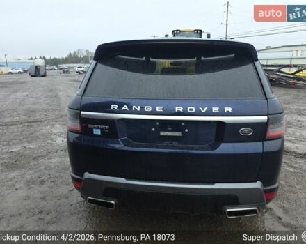 Синій Ленд Ровер Range Rover Sport, об'ємом двигуна 3 л та пробігом 155 тис. км за 25000 $, фото 40 на Automoto.ua