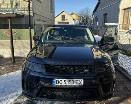 Синий Ленд Ровер Рендж Ровер Спорт, объемом двигателя 3 л и пробегом 79 тыс. км за 54500 $, фото 2 на Automoto.ua