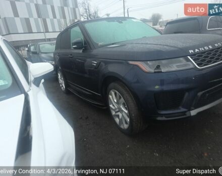 Синій Ленд Ровер Range Rover Sport, об'ємом двигуна 3 л та пробігом 155 тис. км за 25000 $, фото 3 на Automoto.ua