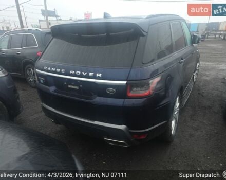 Синій Ленд Ровер Range Rover Sport, об'ємом двигуна 3 л та пробігом 155 тис. км за 25000 $, фото 6 на Automoto.ua