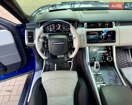 Синий Ленд Ровер Рендж Ровер Спорт, объемом двигателя 5 л и пробегом 49 тыс. км за 73000 $, фото 32 на Automoto.ua