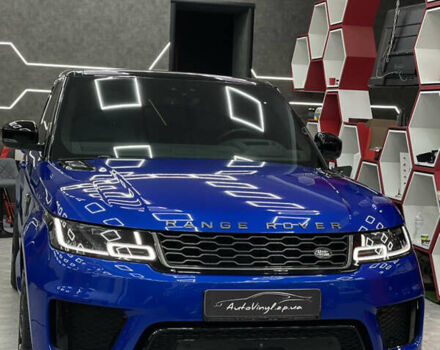 Синий Ленд Ровер Рендж Ровер Спорт, объемом двигателя 2.99 л и пробегом 120 тыс. км за 67000 $, фото 2 на Automoto.ua