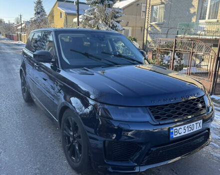 Синий Ленд Ровер Рендж Ровер Спорт, объемом двигателя 3 л и пробегом 79 тыс. км за 54500 $, фото 3 на Automoto.ua
