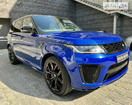 Синій Ленд Ровер Range Rover Sport, об'ємом двигуна 5 л та пробігом 28 тис. км за 115000 $, фото 11 на Automoto.ua