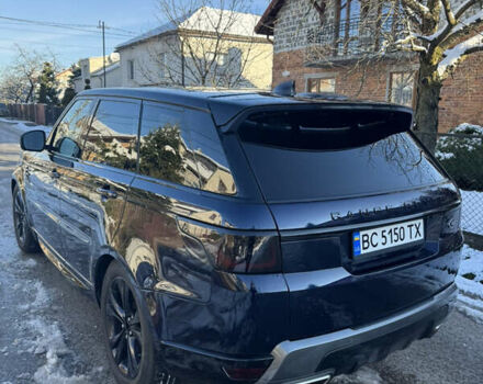 Синий Ленд Ровер Рендж Ровер Спорт, объемом двигателя 3 л и пробегом 79 тыс. км за 54500 $, фото 6 на Automoto.ua
