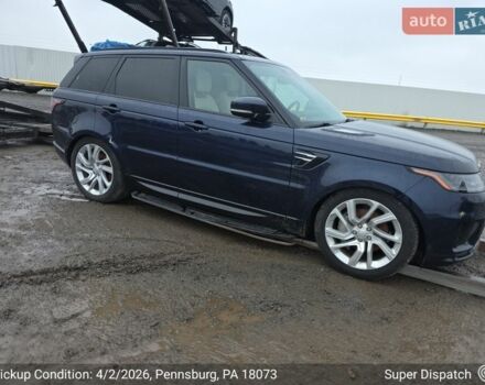 Синій Ленд Ровер Range Rover Sport, об'ємом двигуна 3 л та пробігом 155 тис. км за 25000 $, фото 31 на Automoto.ua