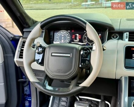 Синий Ленд Ровер Рендж Ровер Спорт, объемом двигателя 5 л и пробегом 49 тыс. км за 73000 $, фото 36 на Automoto.ua