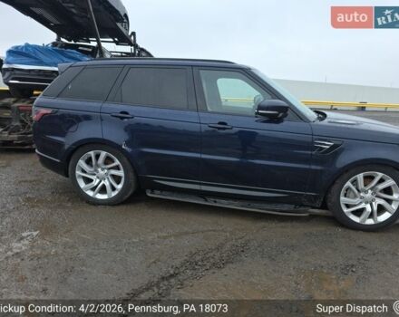 Синій Ленд Ровер Range Rover Sport, об'ємом двигуна 3 л та пробігом 155 тис. км за 25000 $, фото 33 на Automoto.ua
