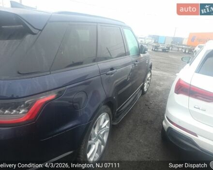 Синій Ленд Ровер Range Rover Sport, об'ємом двигуна 3 л та пробігом 155 тис. км за 25000 $, фото 4 на Automoto.ua