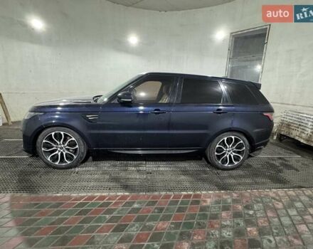 Синий Ленд Ровер Рендж Ровер Спорт, объемом двигателя 3 л и пробегом 113 тыс. км за 43000 $, фото 4 на Automoto.ua