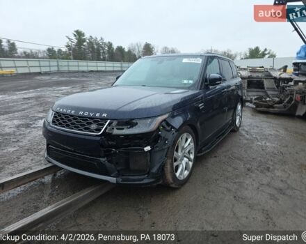 Синій Ленд Ровер Range Rover Sport, об'ємом двигуна 3 л та пробігом 155 тис. км за 25000 $, фото 23 на Automoto.ua