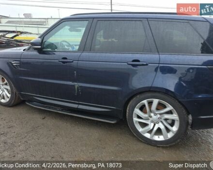 Синій Ленд Ровер Range Rover Sport, об'ємом двигуна 3 л та пробігом 155 тис. км за 25000 $, фото 45 на Automoto.ua