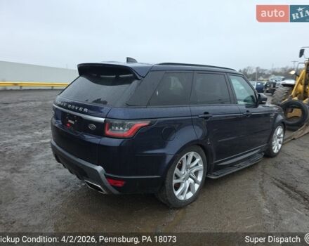 Синій Ленд Ровер Range Rover Sport, об'ємом двигуна 3 л та пробігом 155 тис. км за 25000 $, фото 36 на Automoto.ua