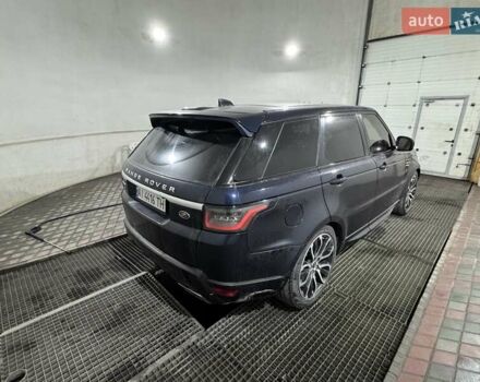 Синий Ленд Ровер Рендж Ровер Спорт, объемом двигателя 3 л и пробегом 113 тыс. км за 43000 $, фото 3 на Automoto.ua