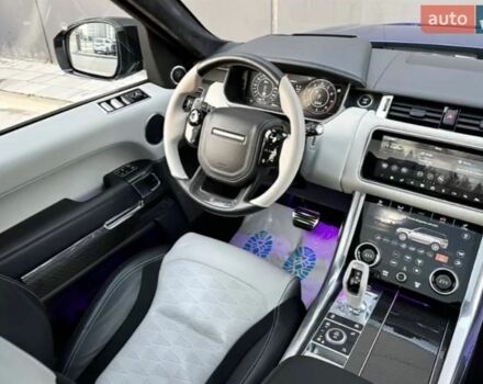 Синій Ленд Ровер Range Rover Sport, об'ємом двигуна 5 л та пробігом 64 тис. км за 75000 $, фото 5 на Automoto.ua