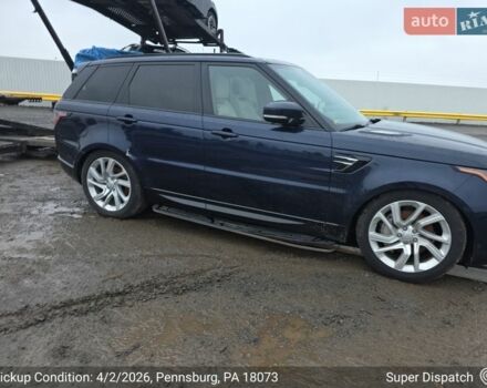 Синій Ленд Ровер Range Rover Sport, об'ємом двигуна 3 л та пробігом 155 тис. км за 25000 $, фото 32 на Automoto.ua