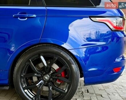 Синий Ленд Ровер Рендж Ровер Спорт, объемом двигателя 5 л и пробегом 49 тыс. км за 73000 $, фото 21 на Automoto.ua