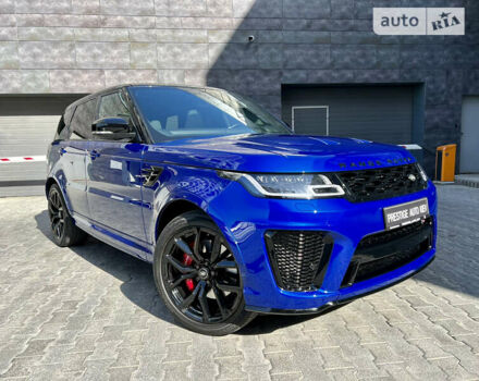 Синій Ленд Ровер Range Rover Sport, об'ємом двигуна 5 л та пробігом 28 тис. км за 115000 $, фото 6 на Automoto.ua