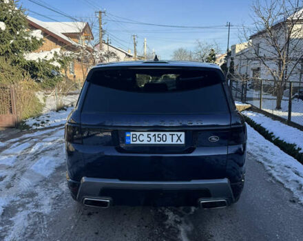 Синий Ленд Ровер Рендж Ровер Спорт, объемом двигателя 3 л и пробегом 79 тыс. км за 54500 $, фото 4 на Automoto.ua