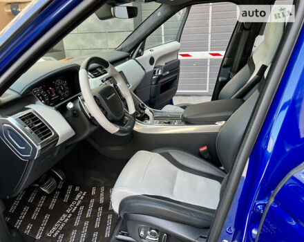 Синій Ленд Ровер Range Rover Sport, об'ємом двигуна 5 л та пробігом 28 тис. км за 115000 $, фото 22 на Automoto.ua