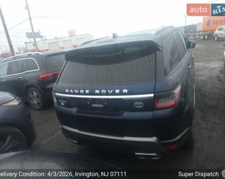 Синій Ленд Ровер Range Rover Sport, об'ємом двигуна 3 л та пробігом 155 тис. км за 25000 $, фото 7 на Automoto.ua