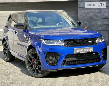 Синій Ленд Ровер Range Rover Sport, об'ємом двигуна 5 л та пробігом 28 тис. км за 115000 $, фото 3 на Automoto.ua