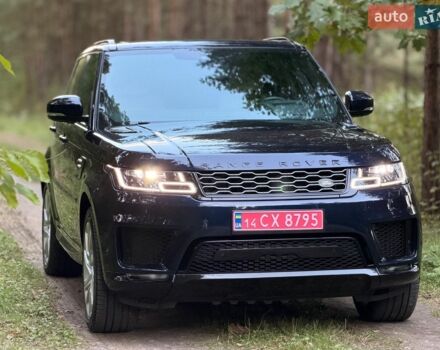 Синий Ленд Ровер Рендж Ровер Спорт, объемом двигателя 3 л и пробегом 158 тыс. км за 38500 $, фото 10 на Automoto.ua